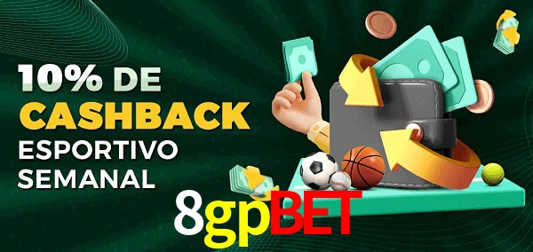 10% de bônus de cashback na 8gpbet